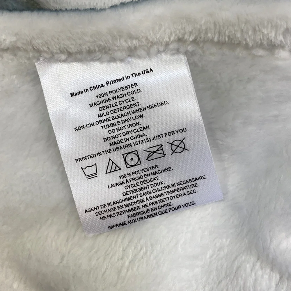 Grumpy Old Man Oversized Throw Blanket
